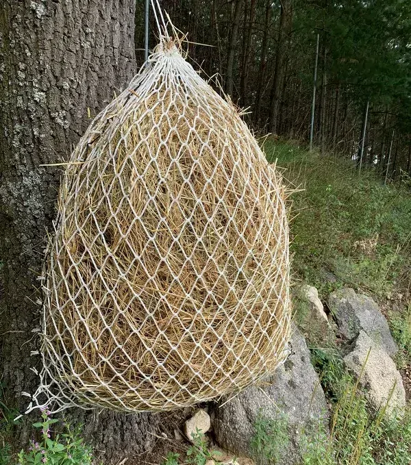Heusack 100x100 cm, Maschenweite 7 cm (Polypropylen - knotenlos)