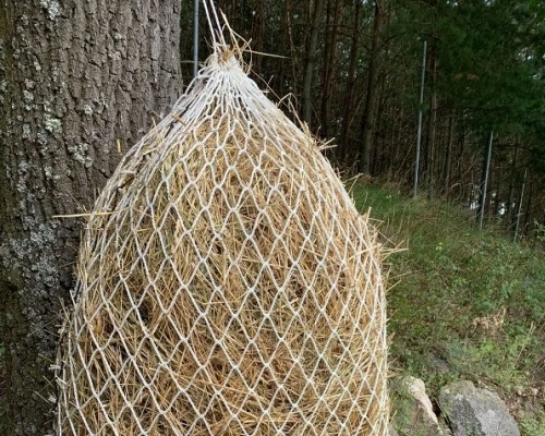 Heusack 100x100 cm, Maschenweite 5 cm (Polypropylen - knotenlos)