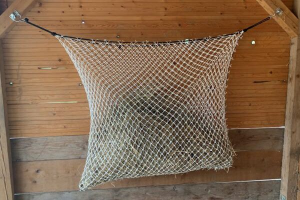 Heutasche 100x100 cm, Maschenweite 5 cm (Polypropylen - knotenlos)