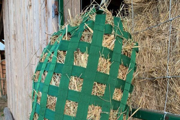 Tunnel Gurtbandnetz - ca 5kg Heu