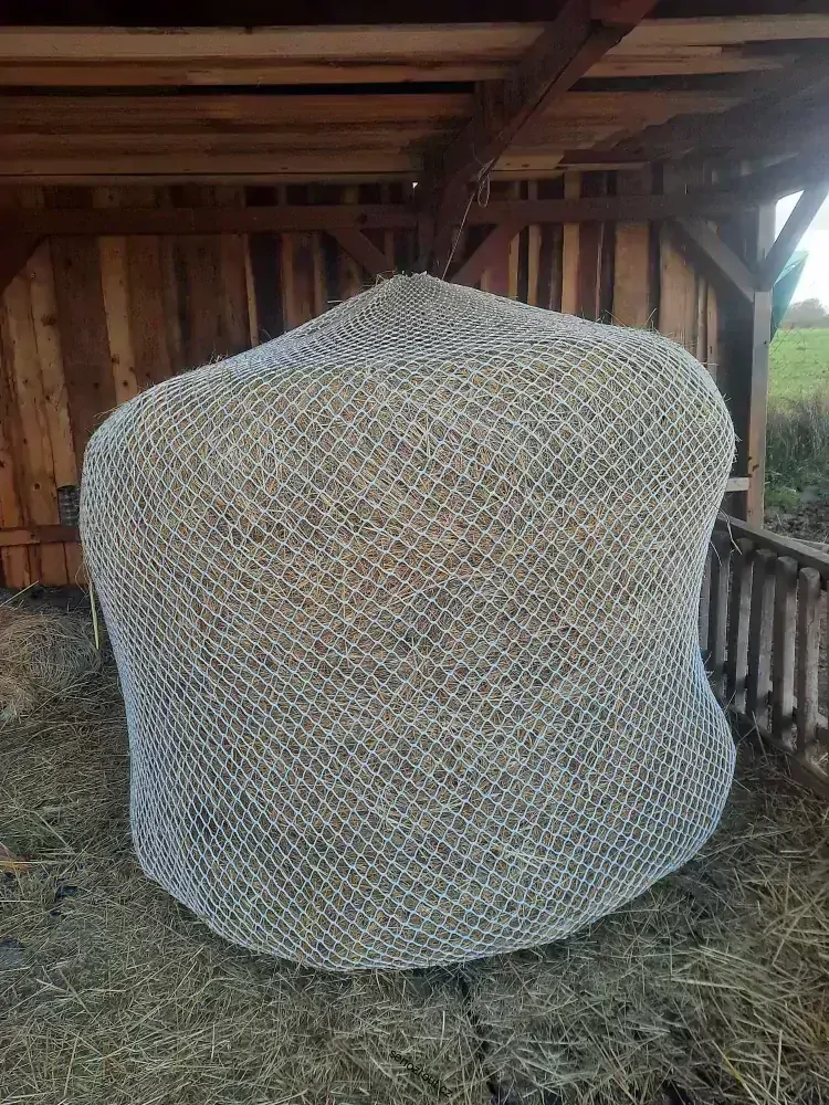 Rundballen Heunetz Ø 150 cm, Maschenweite 5 cm - Polypropylen – knotenlos