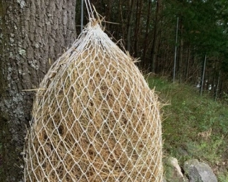 Heusack 100x100 cm, Maschenweite 7 cm (Polypropylen - knotenlos)