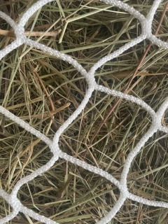 Rundballen Heunetz Ø 180 cm, Maschenweite 10 cm (Polypropylen – knotenlos)